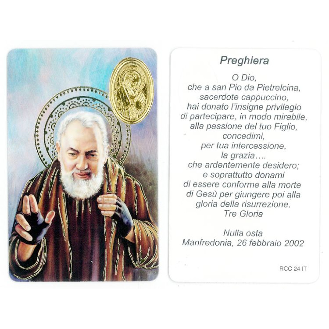 preghiera a padre pio per lansia